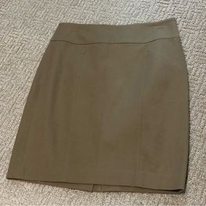 Banana Republic Khaki Pencil Skirt